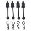 4PCS Car Body Clip Retainer Shell Fixed Buckle Lock for ARRMA for Senton 1/10 RC Car