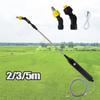 Adjustable Nozzle Electric Sprayer Wand Rechargeable Telescopic Sprayer Wand  Weed Control