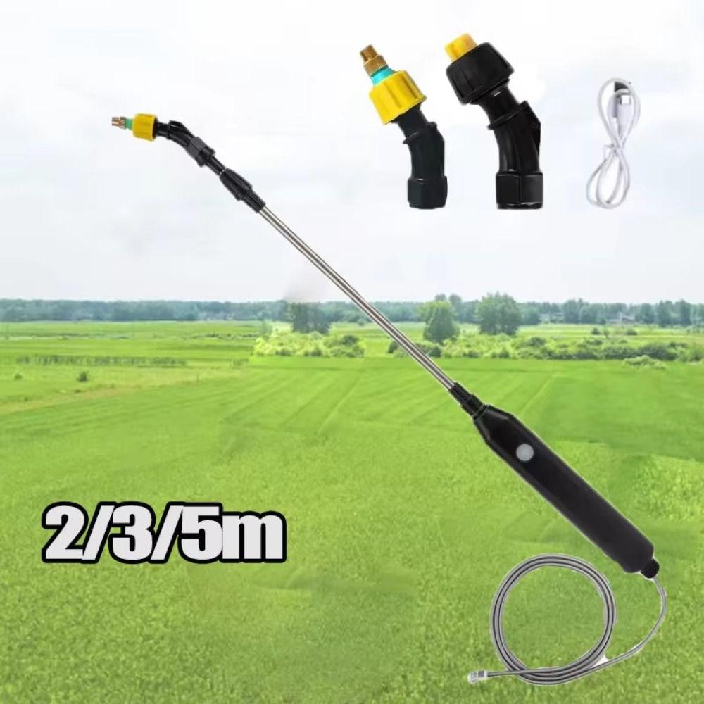 Adjustable Nozzle Electric Sprayer Wand Rechargeable Telescopic Sprayer Wand Weed Control