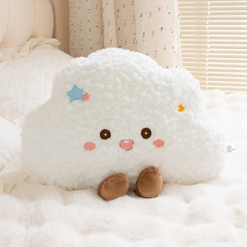 Genuine Weather Series Doll Pillow Cute Star Moon Plush Toy Girls Sofa Cushion Gift