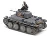 Tamiya Серия военных миниатюр 369 Немецкий легкий танк Тип Пластиковая модель-конструктор 35369 1/35 Нет. 38(T) Э/Ф