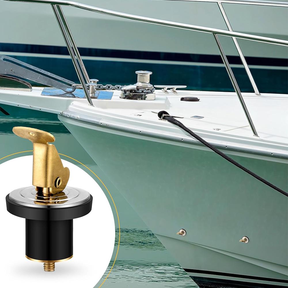 3 шт. Латунная сливная пробка 5/8 дюйма для лодки, яхты, каяка