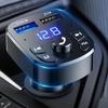 Car Mp3 Player Dual Usb Fast Charger Fm Bluetooth Receiver Bluetooth Compatible 5.0 Fm Transmitter Usb Flash Drive Plug Car Kit