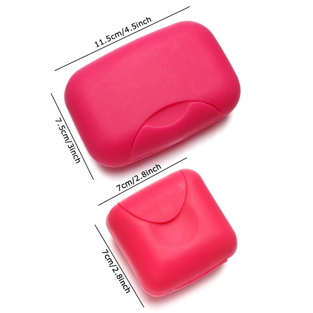 Box Cover Leakproof Travel Plastic Soap Case Soap Box Soap Holder Container Soap Dishes