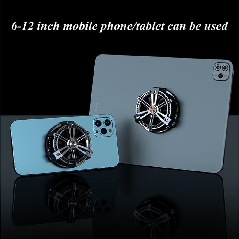 Портативный охлаждающий вентилятор для планшета X12, полупроводниковый портативный вентилятор для быстрого охлаждения, совместимый для