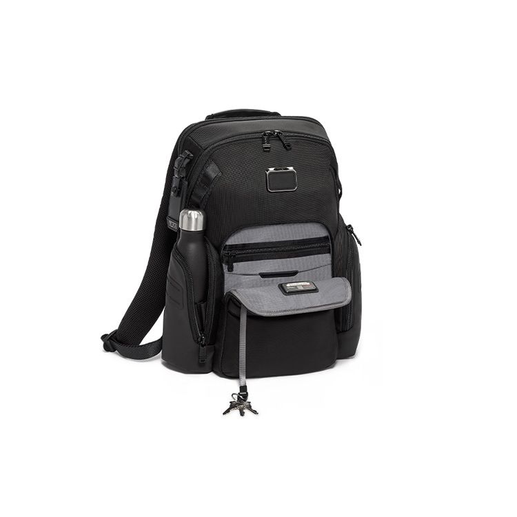 Tumi Alpha Bravo Spring Summer Everyday Modern Style Nylon Backpack Men backpack Black 0232793D