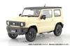 Aoshima Bunka Kyozaisha Rakupla Snap Car Series JB64 Jimny 2018 Chiffon Ivory Metallic Plastic Модель 1/24 No.03-CI Цветовая кодировка (Машина)