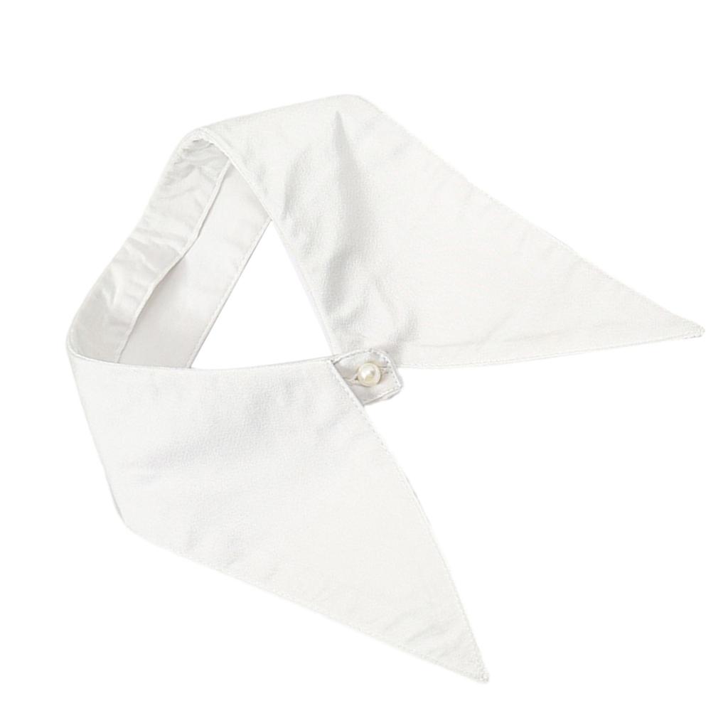 Insert Casual Shawl Collar Elegant Sweet False Collar Half Shirt for Lady Delicate Pointed Collar Casual Insert