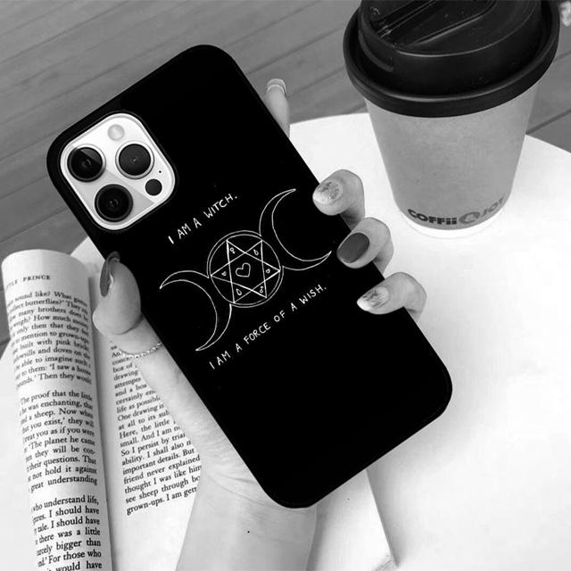 Чехол для телефона с рисунком ведьмы и колдовства Задняя крышка для iPhone 17 Air 16 15 14 13 11 12 Pro Max Plus Чехол