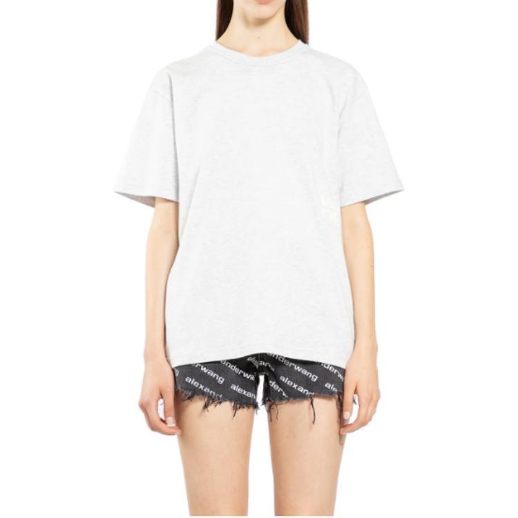 alexander wang FW22 LogoT Unisex 4CC3221357-050