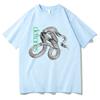 Deftones Logo Snake Tee Men Harajuku Cotton Gothic T Shirt Summer Vintage Loose funny T-shirts for Women/Men Fashion Aesthetic 100% cotton Tops Y2K