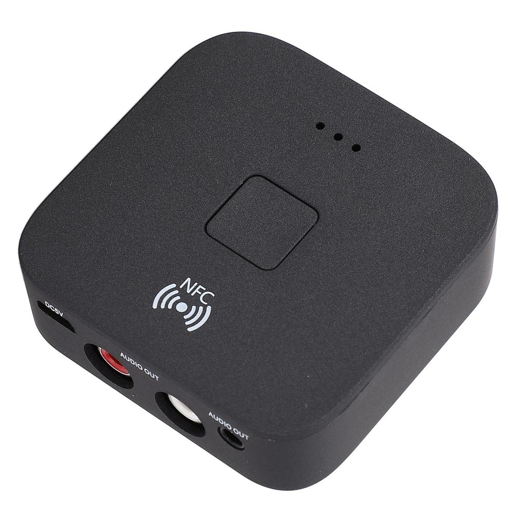 B11 RCA Bluetooth 5.0 приемник 3,5 мм AUX беспроводной музыкальный адаптер с функцией NFC для автомобиля ТВ