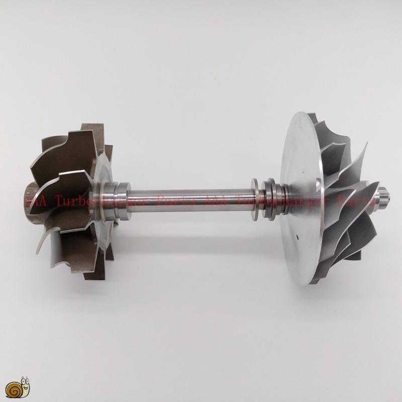 Колесо турбины HX40W Turbo 64x76мм, 10 лопаток, Колесо компрессора 60x83мм 8/8 Поставщик AAA Запчасти для турбокомпрессоров