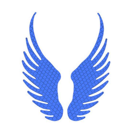 Наклейка на кузов автомобиля, практичная, высокая яркость, яркий цвет, крыло ангела, авто наклейка, автомобильные аксессуары