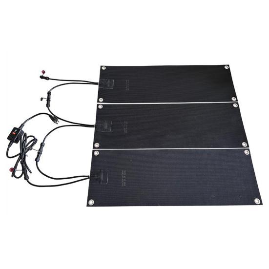 3 шт. электрические подогреваемые коврики для снеготаяния нескользящие энергоэффективные безопасные в использовании универсальные снег лед