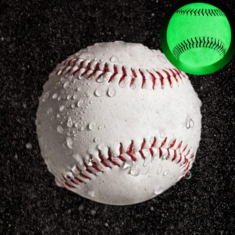 Official Size Glow in The Dark Baseball 9 Inch Luminous Baseball Baseball Trainning