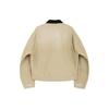 WE11DONE Jackets Unisex Beige Lapel Moderate Other WD-DJ0-24-381-U-BG