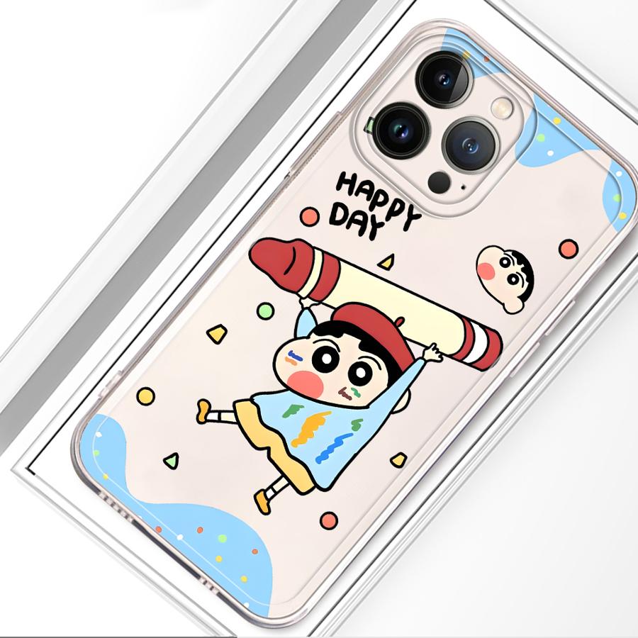 Himawari Shin Soft Phone Cover Case for iPhone 17 Pro Max 11 12 Mini XR 15 7 8 16 XS Max Air 14 Plus 13 Pro