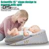 Подушка для кормления ребенка, детский шезлонг, клин для предотвращения рефлюкса с ремнем безопасности, подушка для кормления грудью ребенка, переносная детская подушка