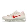 Nike Air VaporMax 2023 Flyknit Sail Track красные женские кроссовки кремовый Phantom металлик-серебристый DV6840-102