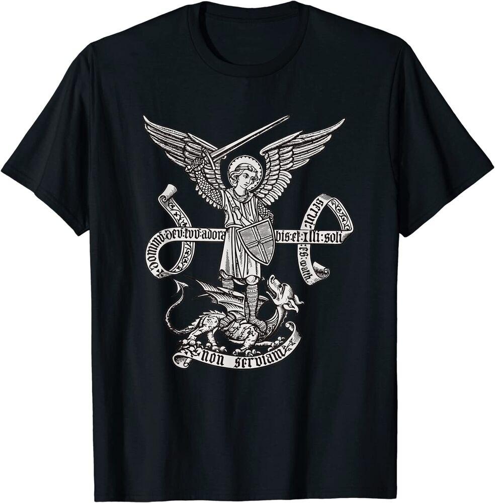 St Michael Archangel Catholic Angel Defend Us Unisex T-Shirt