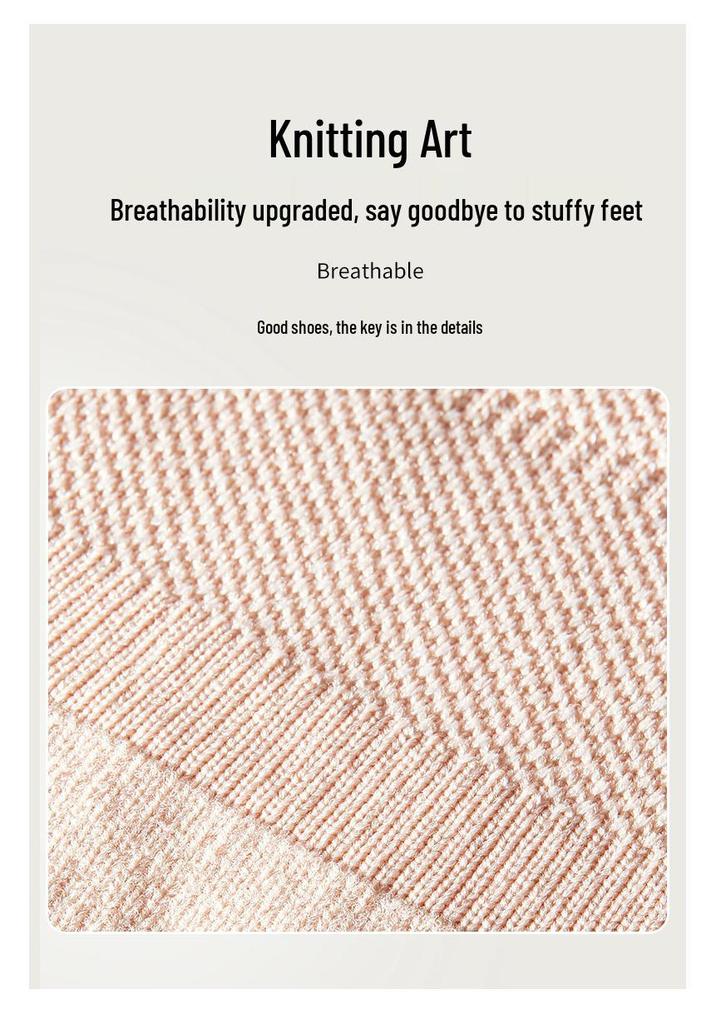 Knitted Rhythmic Gymnastics Half-Sole Shoes for Men & Women - Soft Dance & Cheer Practice Footwear