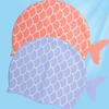 Waterproof Children Swimming Cap Soft Silicone Swim Pool Hat Girls Swim Hat  Children