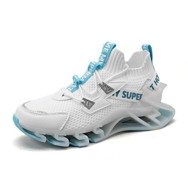 Мужские кроссовки, дышащая мужская спортивная обувь на весну и лето, оригинальная роскошная теннисная обувь на платформе для бега
