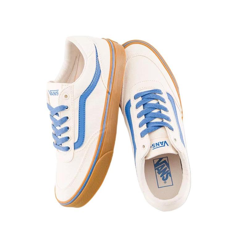 Vans Brooklyn LS Men's Low Top Canvas Shoes Minimalist Retro Color Block Lace Up VN000D7QFUC