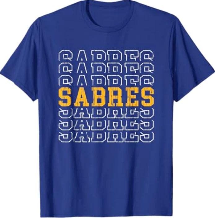 Винтажная футболка Sabres