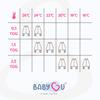 Babyu, Summer Sleeping Bag Leg Socks Double Zipper 0.5 Tog 9-18