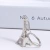 Zinc Zinc Alloy France Tower Keychain Vintage Paris Keyring Creative Eiffel Tower Bag Pendant  Bag Hanging