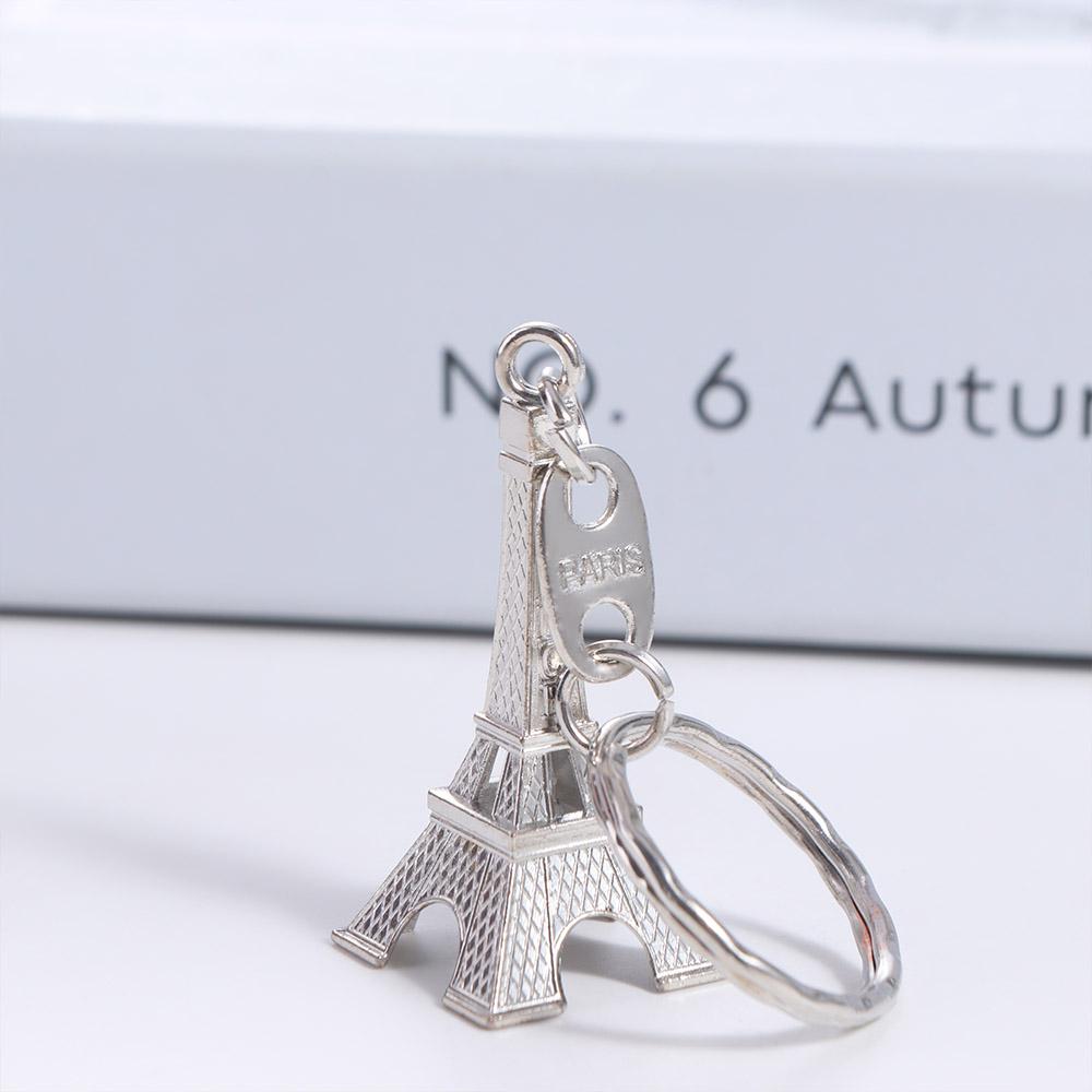 Zinc Zinc Alloy France Tower Keychain Vintage Paris Keyring Creative Eiffel Tower Bag Pendant Bag Hanging