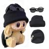 Mini Doll'S Clothes Outfit Accessories For Ropa Labubu Idol 10cm Cotton Doll 1/6 BJD Canva Backpack Glasses Hat Clothing Gift
