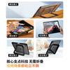 IPad 10th Gen Case Pro 11 Mini 7/6 10.2 Clear Acrylic Cover With Metal Stand Shockproof