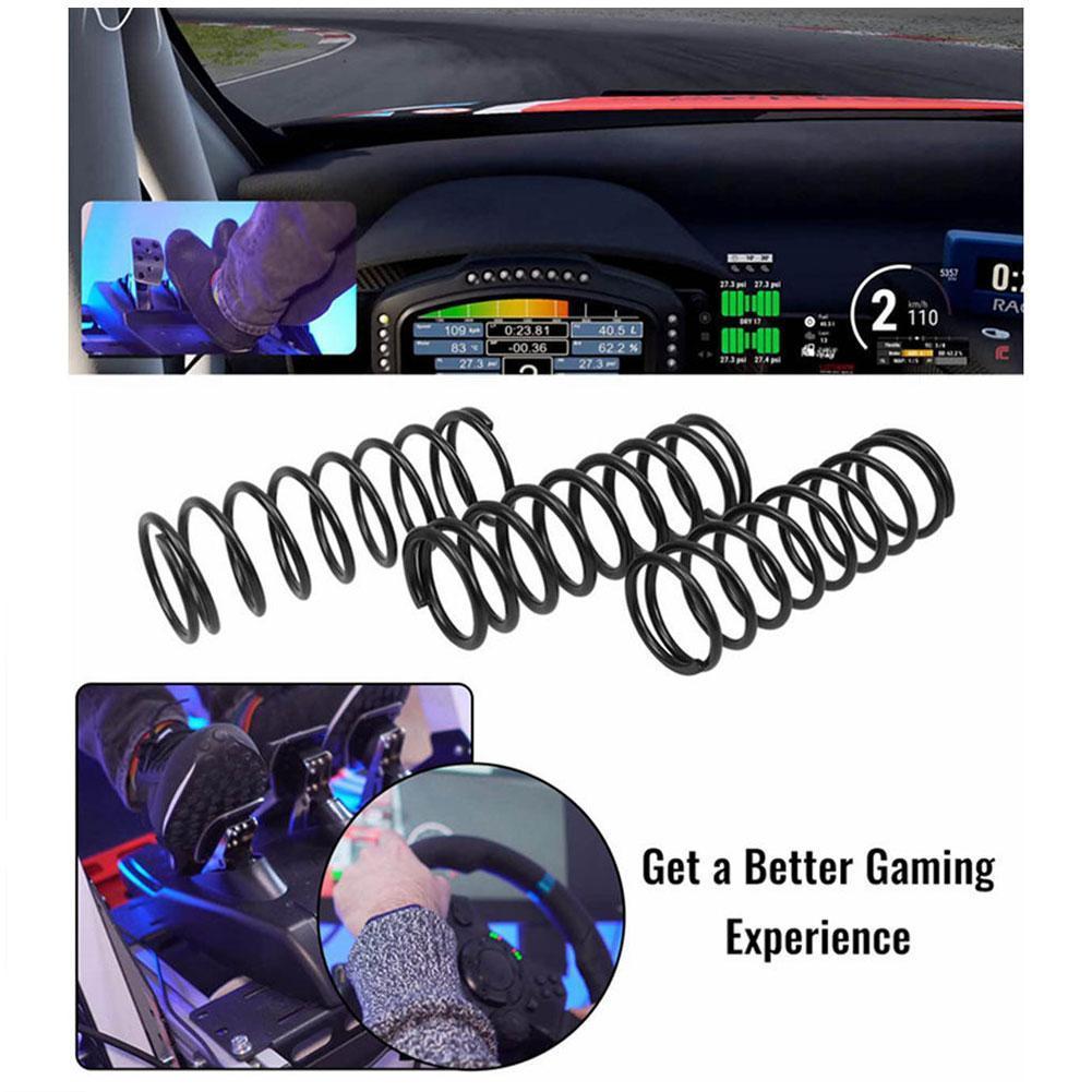 Для Logitech G25/G27/G29/G920/G923 Game Racing Wheel Upgrade имитирует тормоз, сцепление, педали, пружины, поддельный доступ к автомобилю