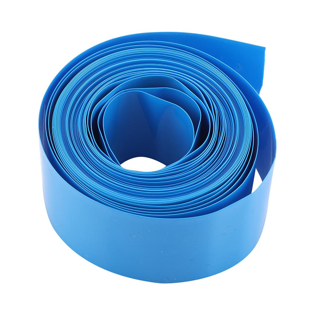 PVC Heat Shrink Tubing Wrap 18650 18500 Battery 30MM 18.5MM 5m Length