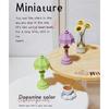 Colorful 1:12 Dollhouse Mini Desk Lamp Miniatures Dollhouse Accessories Trendy Table Lamp