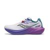 Slay Full Speed 2 Comfortable Versatile Durable Low-Top Running Shoes Unisex Sneaker White Purple S28234-10