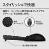 HP 650 Wireless Keyboard and Mouse Set, Black, Japanese Layout, USB Dongle, 2.4GHz Wireless Connection, Mouse Compatible with Glass Tables,