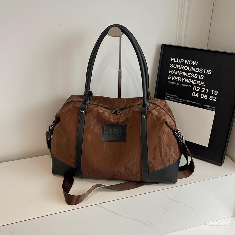 Сумка для ручной клади, женская дорожная сумка на короткие расстояния, большая вместимость, сумка для фитнеса через плечо, сумка для хранения