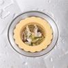 Cylindrical Handle Hole Filter Flower Shape Floor Filter Durable Sink Drain Strainer  Bathroom