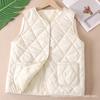 High-quality Down Cotton Vest Women's Autumn and Winter Warm Stand-up Collar Sleeveless Vest Fashion Outer Vest Jacket