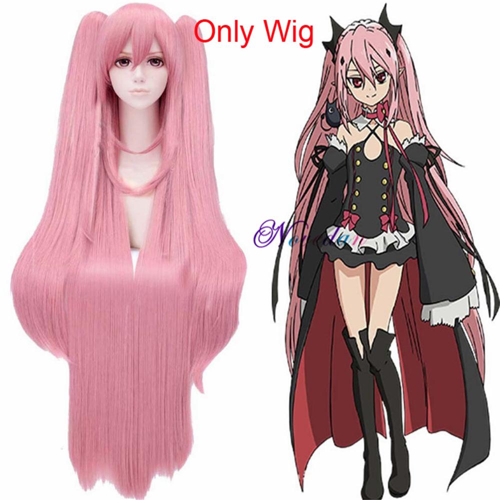 Серафим Конца Owari no Seraph Krul Tepes Косплей Костюм Униформа Парик Косплей Аниме Ведьма Вампир Хэллоуин Костюм Для Женщин