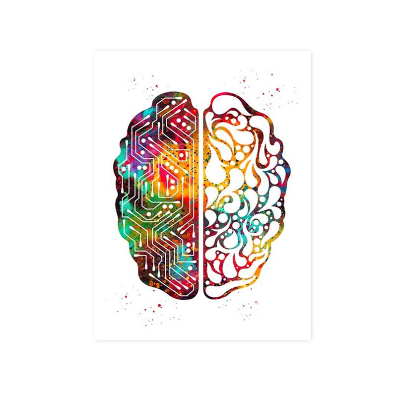 Анатомия человека мышечная система холст картина сердце легкие кость плакат печать медицинское образование офисные фотографии украшение дома подарки