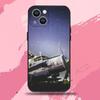 Чехол для телефона 'Самолет летит путешествие' для iPhone 16,15,14,13,12,11 Plus,Pro Max,XS,X,XR,SE,Mini,8,7, Мягкий силиконовый Черный чехол