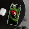 Чехол-накладка с рисунком семиточечной божьей коровки для iPhone 11 12 13 Mini 14 15 Plus 16 Pro Max 17 Air 7 8 + SE Арт Персонализированные Fundas