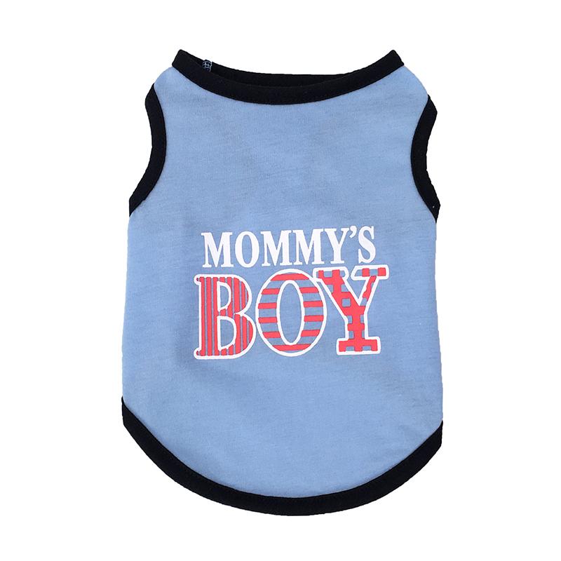 Жилет для собак Princess Crown Футболка Летняя хлопковая одежда для маленьких собак Чихуахуа Пудель Футболки Щенок Талисманы Одежда Принц