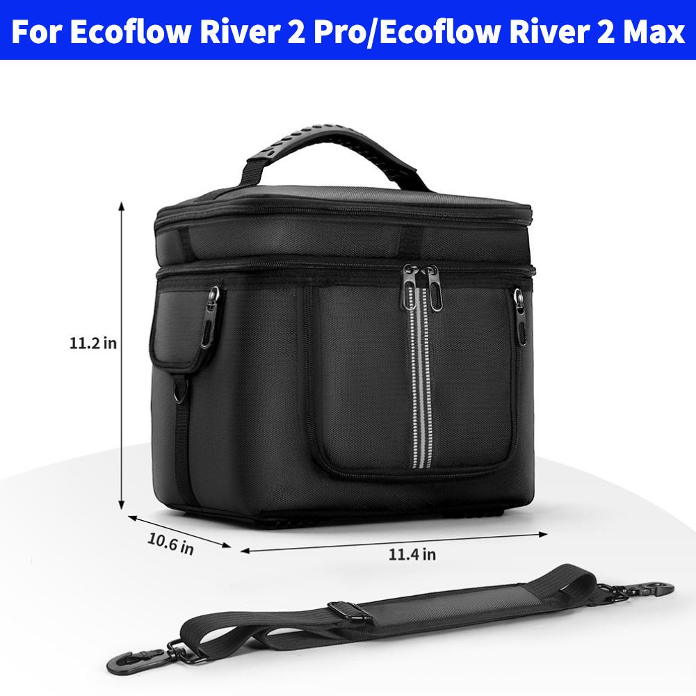 Чехол для переноски для Ecoflow Delta 3 Max Plus/Delta 3 Max Портативная электростанция Сумка для хранения Водонепроницаемый для Ecoflow River 3/3 Plus