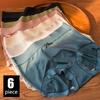 6Pcs/Set Women Panties Seamless Underwear Comfortable Silk Panty Sexy Ladies Underpants M-XXL